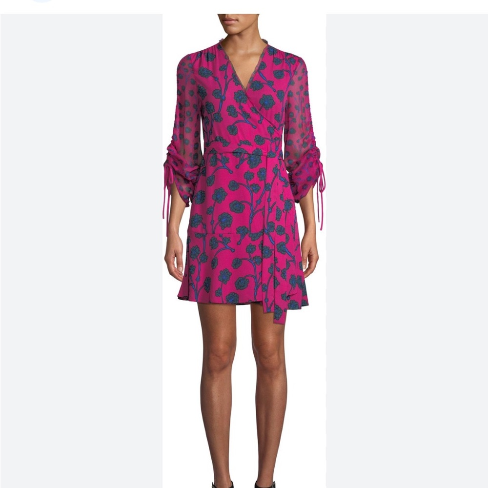 Diane Von Furstenberg Tamra Wrap Dress Size 0